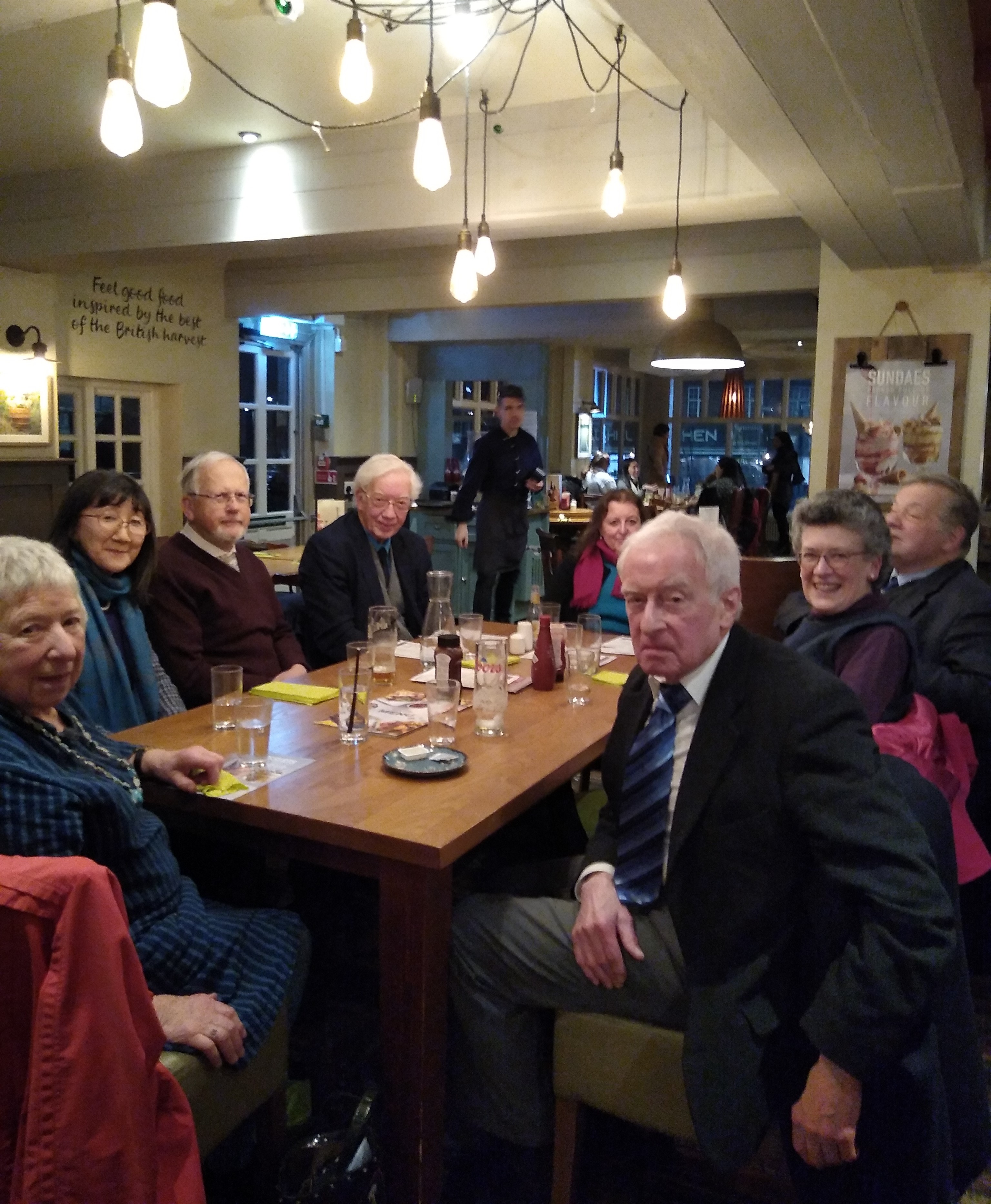 Image: EDOA members at the Jolly Badger