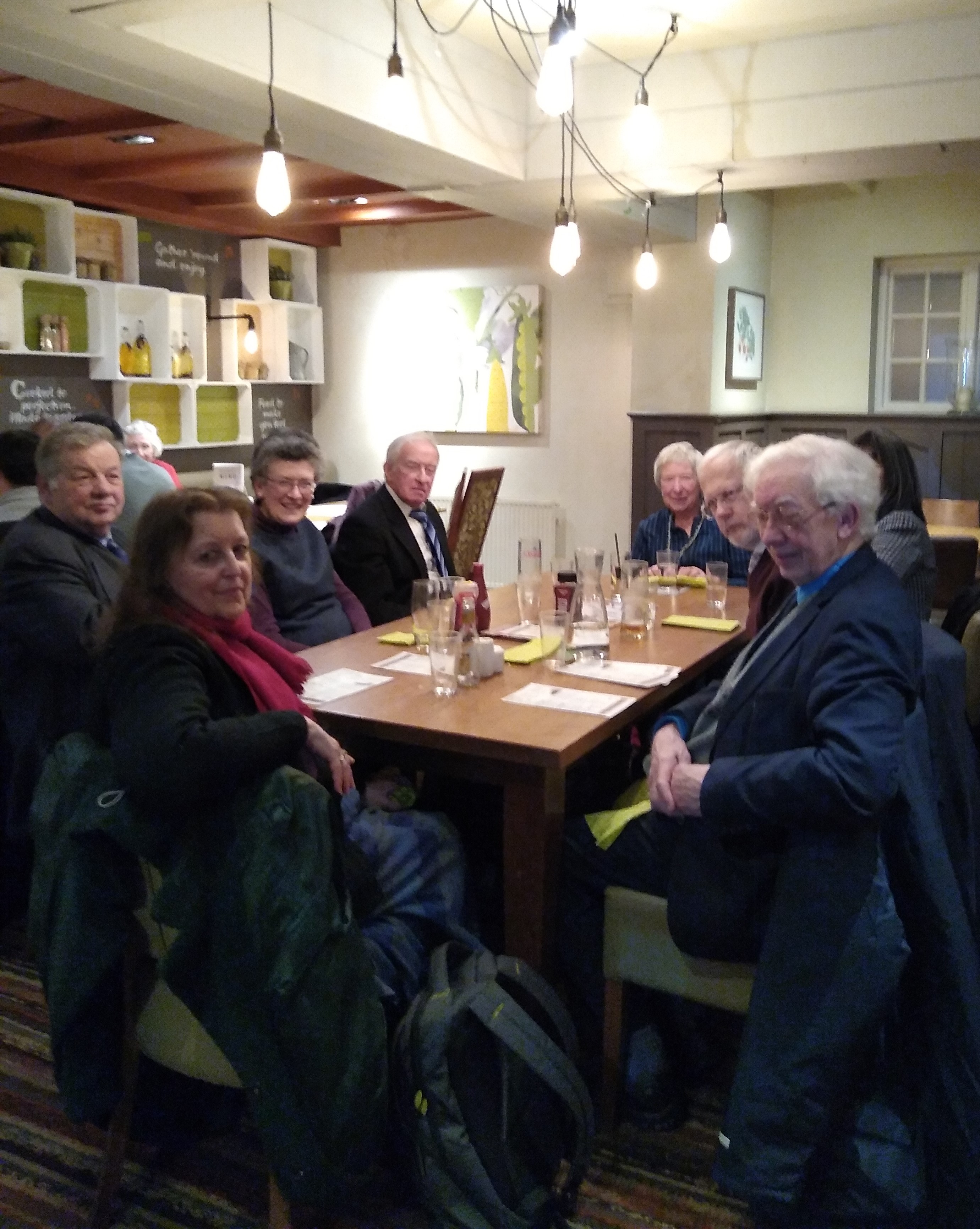 Image: EDOA members at the Jolly Badger