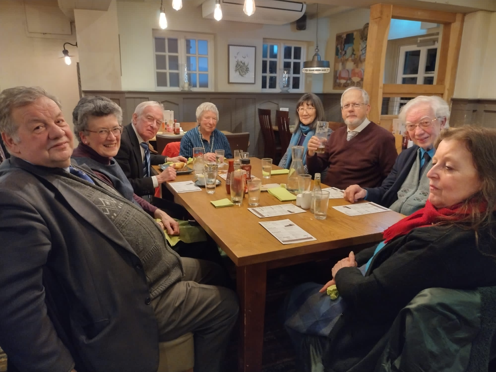 Image: EDOA members at the Jolly Badger