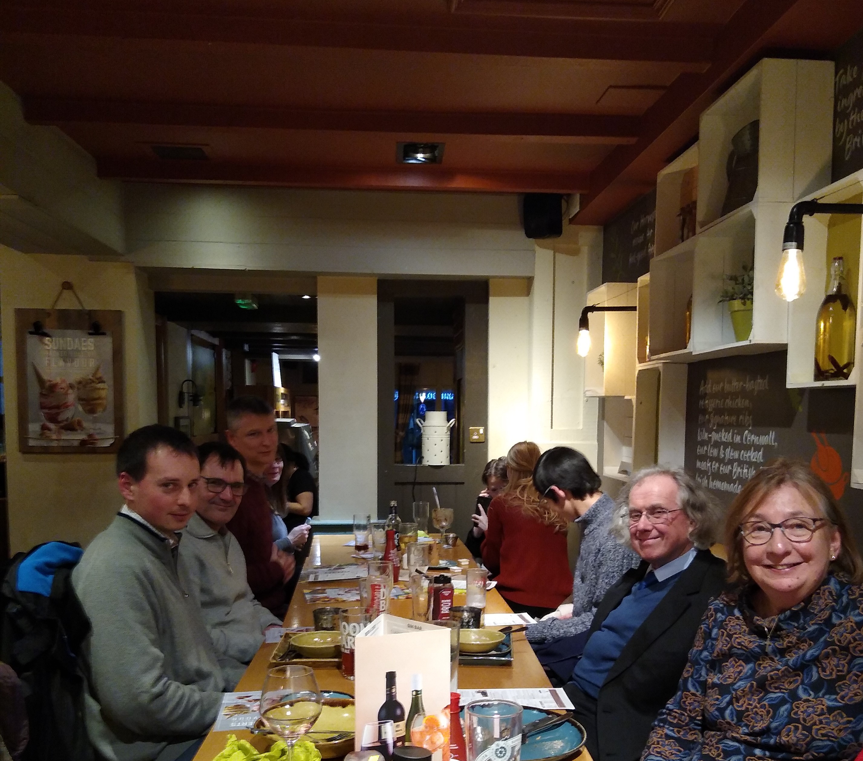 Image: EDOA members at the Jolly Badger