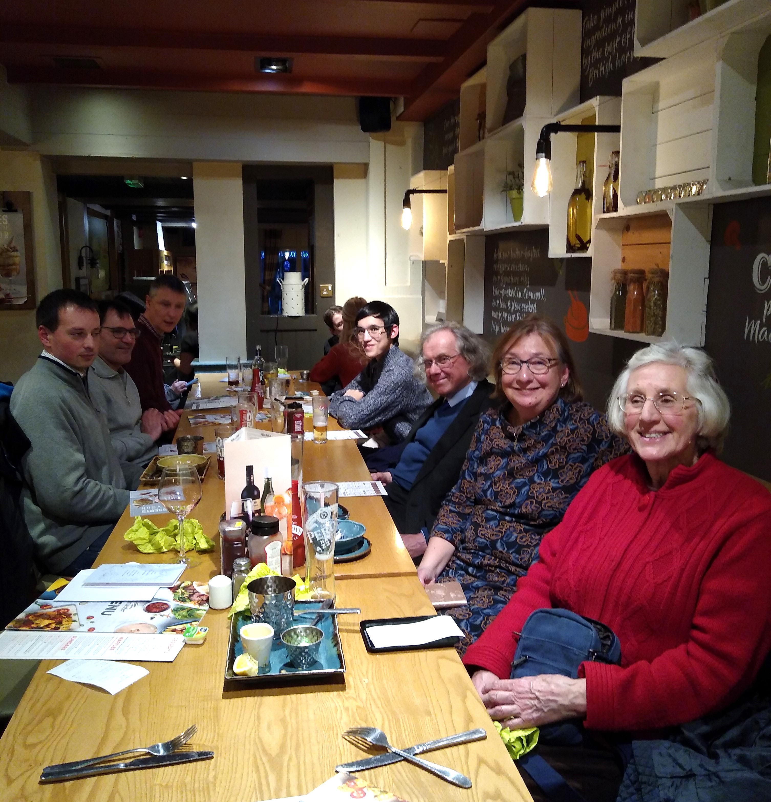 Image: EDOA members at the Jolly Badger