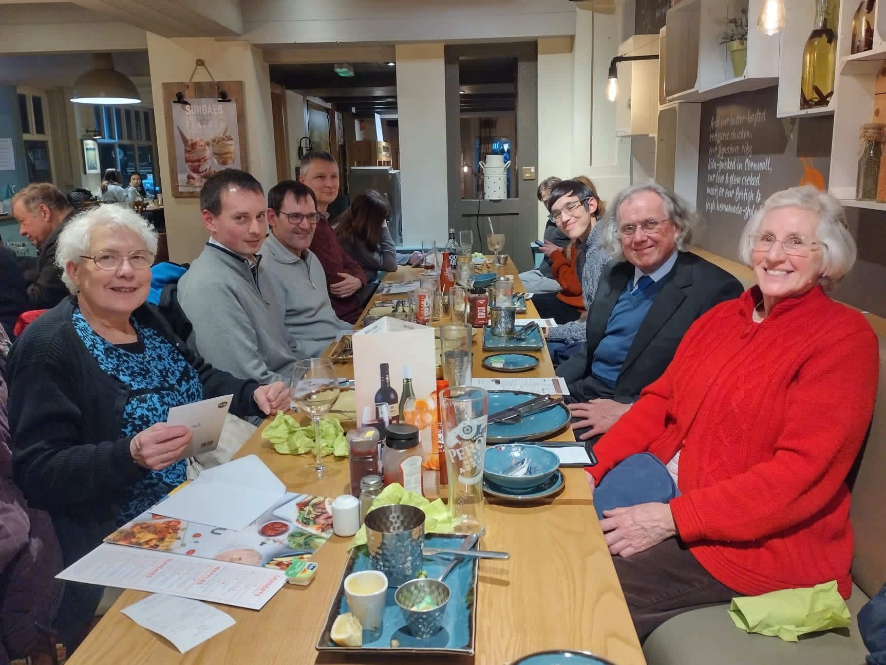 Image: EDOA members at the Jolly Badger